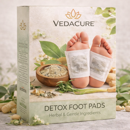 🌿Vedacure pads Nature Step Care 💚 Plant-Based Comfort🌿🦶BUY 10 GET 20 (Pack of 30 )💆‍♀️🌱