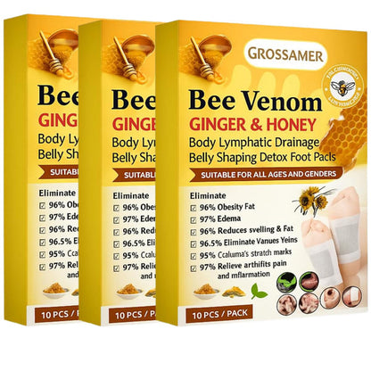 Bee Venom Ginger & Honey Detox Pads (Buy 10 Get 10 Free)