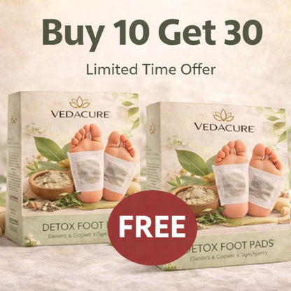 🌿Vedacure pads Nature Step Care 💚 Plant-Based Comfort🌿🦶BUY 10 GET 20 (Pack of 30 )💆‍♀️🌱