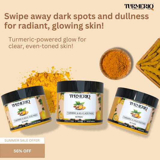 Turmeric & Kojic Acid Cleansing Pads (50 Pads)